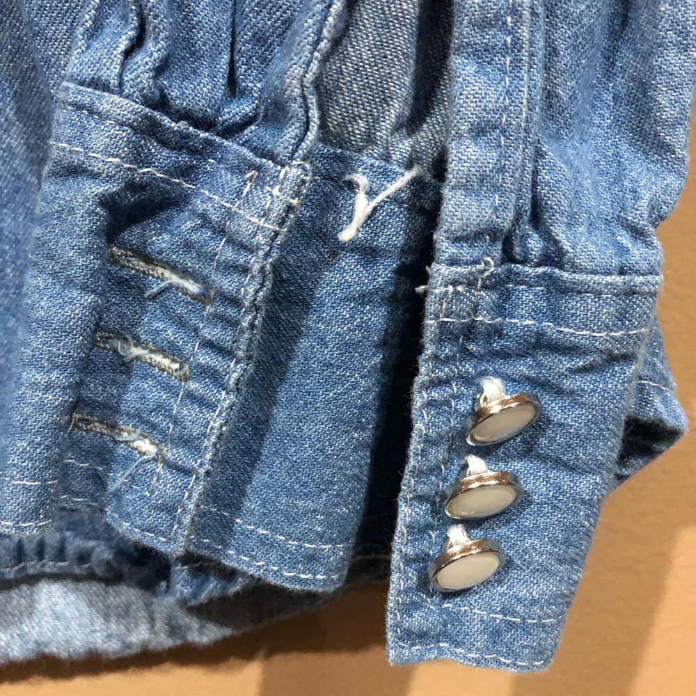 Denim button down - Picture 4 of 4